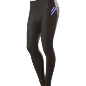 VIRUS ŽENSKE ENERGY KOMPRESIJSKE DOLGE HLAČE ČRNO VIJOLA