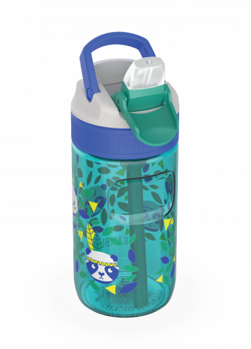 KAMBUKKA LAGOON OTROŠKI BIDON s slamico 400ML - CHIEF PANDA